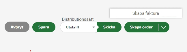 Skapa en faktura utifrån en offert.