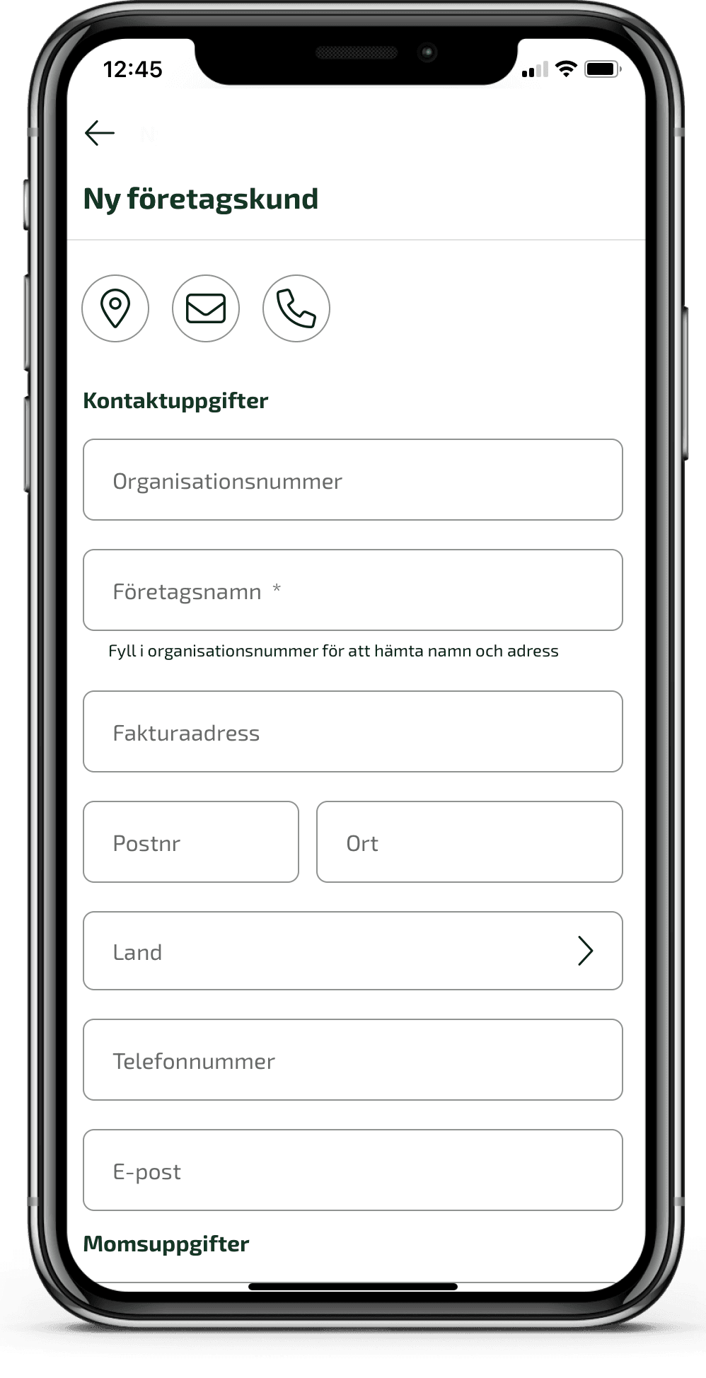 När du är färdig klickar du på Spara.